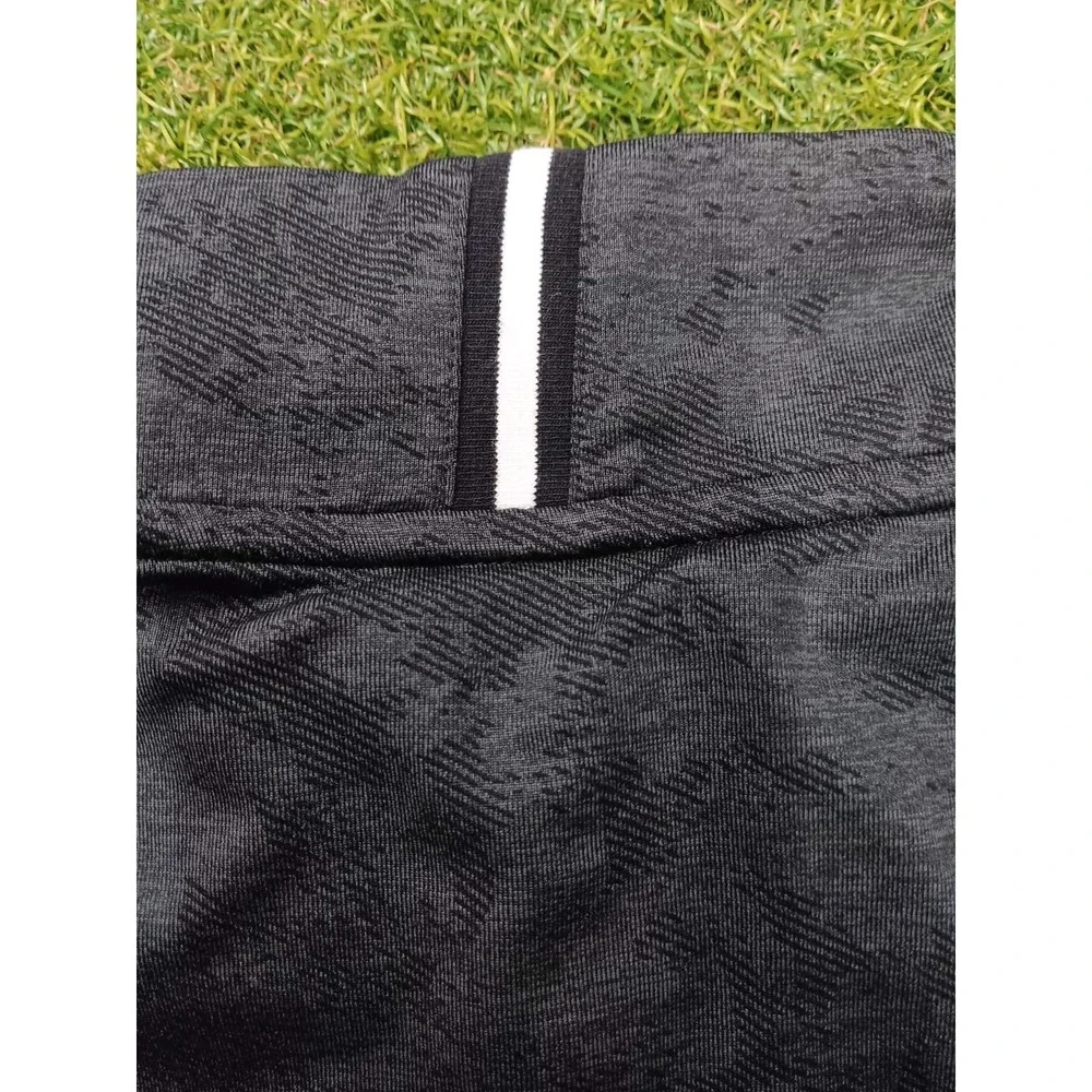 Under Armour UA Playoff Golf Top Mens Small Gray‎ Camouflage Jacquard UPF 50+